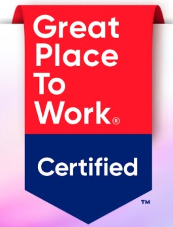 Selo Great Place to Work Certified